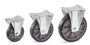 Roue fixe TPE-ESD 125 mm