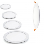 Round panel blanc Led