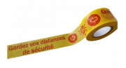 Rubalise "Gardez vos distances de sécurité" - 250 m