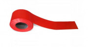 Ruban de signalisation rouge 250 m x 75 mm - 45µm