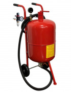 Sableuse aérogommeuse mobile - de 40 à 75 L - Tuyau 2,5 m