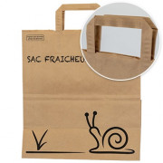 Sac surgelé en papier - 19 L