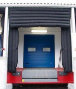 SAS d'étanchéité gonflable pour quai de chargement