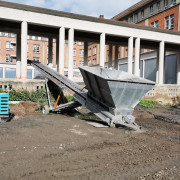 Convoyeur sauterelle terre et gravats - Longueur 8 à 14 m