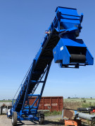 Sauterelle céréales de 8 à 24 m avec trémie de stockage