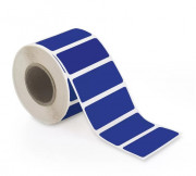 Scellé adhésif anti-intrusions bleu - 70x25 mm