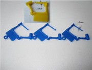 Scellé plastique cadenas - En polypropylène ou polyéthylène