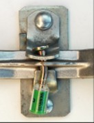 Scellé plomb pour conteneur maritime