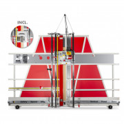 Scie à panneaux verticale multi-matières