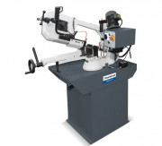 Scie à ruban à archet pivotant hydraulique