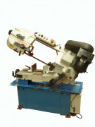 Scie à ruban avec étau orientable et descente hydraulique