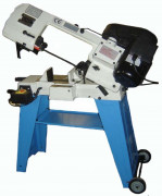 Scie à ruban pour métaux avec étau orientable