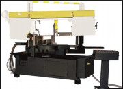 Scie à ruban semi-automatique coupe biaise