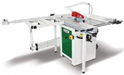 Scie circulaire avec chariot coulissant