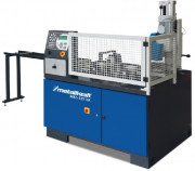 Scie circulaire verticale avec deux vitesses de coupe