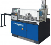 Scie circulaire verticale avec réducteur silencieux