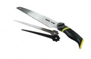 Scie multilames 3 en 1 Stanley - 24 dents/pouce - Longueurs lames 150 mm à 250 mm