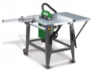 Scie circulaire de table à bois mobile