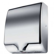 Sèche-main automatique mural – 7 à 12 secondes – 65 à 75 dB – Acier poudré ou Inox