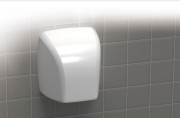 Sèche-mains automatique robuste - Temps de séchage de 30 secondes - Puissance : 2100 W- Matériau de la coque : Inox ,plastique ou métal