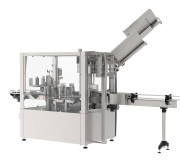 Sertisseuse étiqueteuse automatique pour vin tranquille et effervescent - Cadence 2500 bouteilles/h VT et 1500 bouteilles/h VE