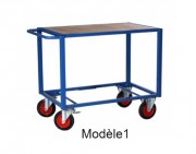 Servante d'atelier mobile 1 plateau - Charge 500 kg