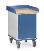 Servante d'atelier avec 1 placard - Charge 150 kg