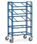 Servante d'atelier pour 10 bacs plastiques