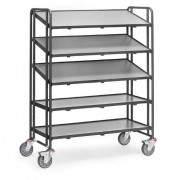 Servante d'atelier 15 bacs plastiques