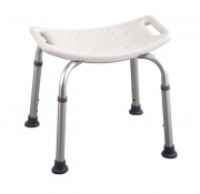 Tabouret de douche avec pieds extensibles