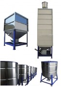 Silo de stockage en acier inox