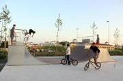 Skateparks en acier galvanisé et HPL