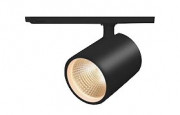 Spot LED sur rail triphasé - Puissance : de 10 à 30W - Flux lumineux : jusqu’à 3300 lm