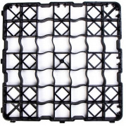 Stabilisateur de gravier parking - Hauteur 4 cm - Dimension 50/50 cm - Cavités 49 unités