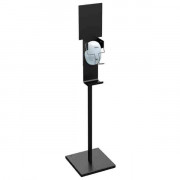 Station de désinfection des mains à coude sur pied SANIMAINS 