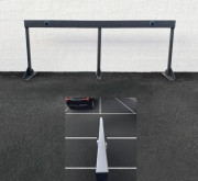 Station de recharge pour voiture électrique - 4 prises recto/verso - Fixation au sol