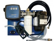 Station fuel sur plaque avec pistolet automatique