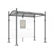 Stations bus sans bardage latéral