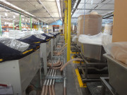 Stockage de produit de matières plastiques granulées