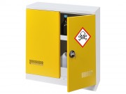 Stockage de produits dangereux : armoire de sécurité - 72 L de rétention