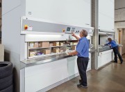 Stockeur vertical rotatif