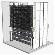 Stockage rotatif vertical sur mesure