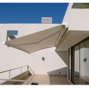 Store extérieur à banne semi coffre