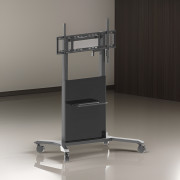 Smm - support mobile à manivelle pour écrans interactifs