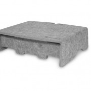 Support d'écran ergonomique - en matière recyclée