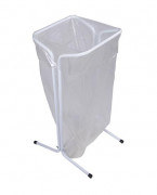 Support pour sac poubelle en acier 110 L - L550 x P410 x H850 mm