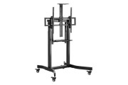 Support TV mobile et motorisé - VESA : 200 x 200 à 800 x 600 - Diagonales : de 55 à 100 - Réglable en hauteur : de 1100 à 1600 mm