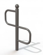 Support vélo ovalie 2 places