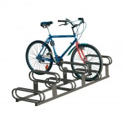 Support vélos 6 places - L.1608 mm ou 1980 mm - H.388 mm - A poser ou à fixer au sol