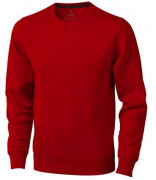 Sweater ras du cou unisexe personnalisable - Col côte en tricot plat